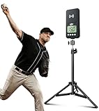 WEEPALM SPORTS Baseball Speed Radar Gun with Tripod, Rotatable Radar for Pitching & Swing Training, Pocket Radar Baseball Speed Gun, LCD Display, Handheld or Hands-Free Baseball Radar Speed Trainer