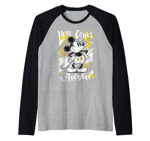 Disney Mickey Mouse t-shirt raglan pour raviver vos plus beaux souvenirs d'enfance