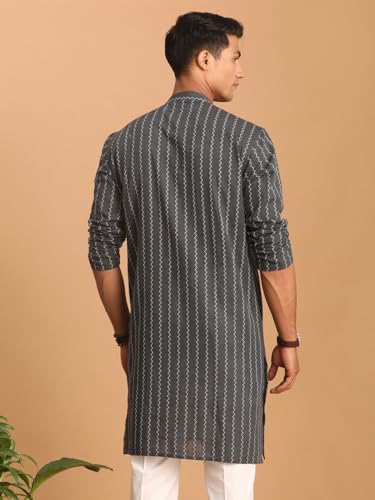 Image of Vastramay Men's Cotton Kurta for Navratri