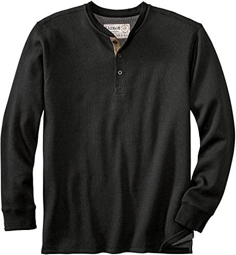 Legendary Whitetails Mens Henley Long Sleeve Thermal...
