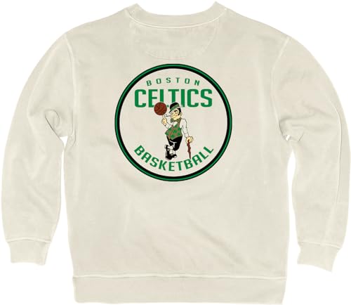 Blue 84 Boston Celtics NBA Officially Licensed Crewneck Sweatshirt Ringspun Front/Back Ivory, X-Large by Blue 84 - Used condition - Image 3