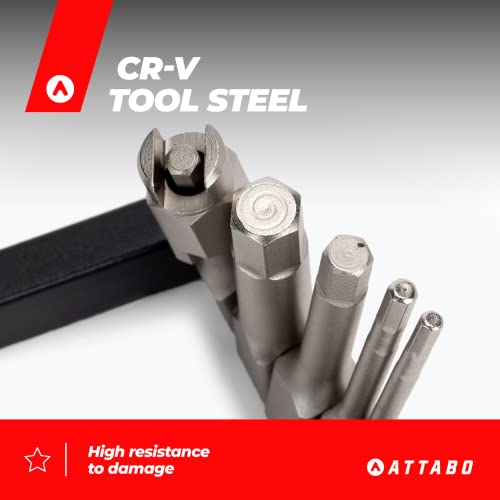 Clé multifonction pour vélo ATTABO TONE x11 en acier Cr-V et aluminium robuste