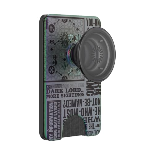 Image of PopSockets Phone Wallet for MagSafe, Phone Card Holder with Grip, Harry Potter - Dark Lord Returned