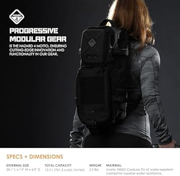 個人装備 HAZARD4 Plan-C dual strap slim daypack Plan-C™ Dual Strap Slim Daypack by Hazard 4® - Outdoor