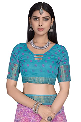 Image of Glory Sarees Women's Cotto Silk Saree With Blouse Piece (Fashion104 Parent)