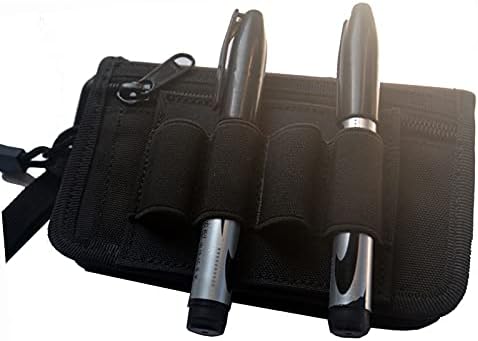 Miniatura 5 de Aekvinks 2 unidades de linterna elástica táctica militar Chemlight soporte de batería Bullet Shot Shell Pen organizador bolsa de almacenamiento