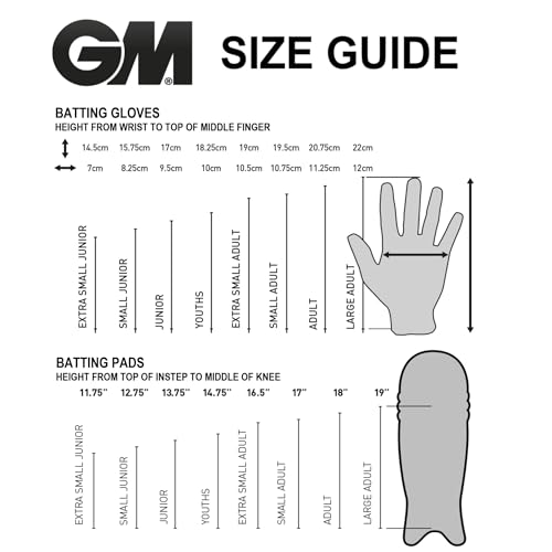 Gunn & Moore GM Aion Cricket Wicket Keeping Premium Gloves \' Various Sizes (Adult Size)