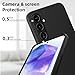 X-level for Samsung Galaxy A55 5G Case, Slim Fit Super Soft TPU Ultra-Thin [Guardian Series] Shockproof Phone Back Cover Light Protective Matte Finish Coating Phone Case for Galaxy A55 - Black