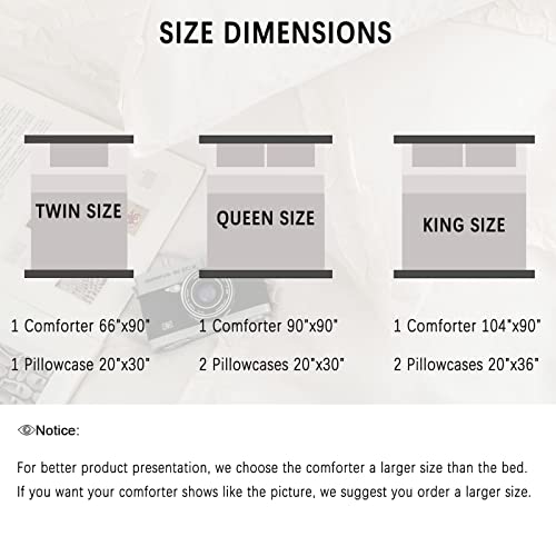 Bedbay Boho Comforter Set Queen Size White Bedding Comforter Set Soft Breathable Luxury Seersucker Comforter Queen Size Bedding Set For All Season (White, Queen) #TOP4