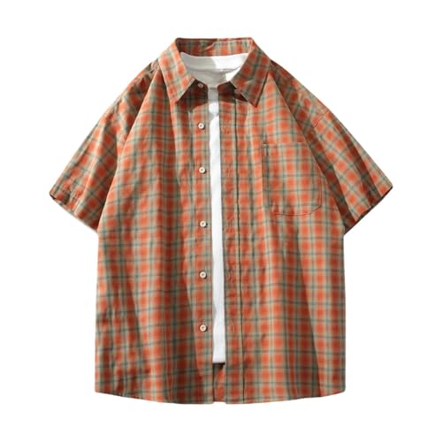 Chemise manches courtes homme légère pour éviter la chaleur du style