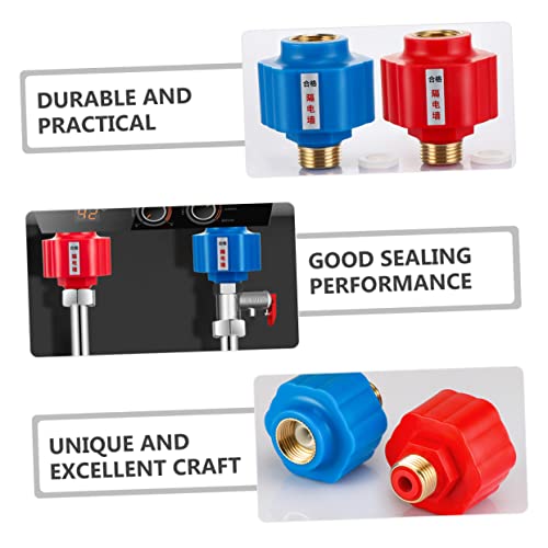 TEHAUX 4 Pcs Conector De Água Universal Antielétrico Divisório À Prova De Parede Dispositivo Elétric