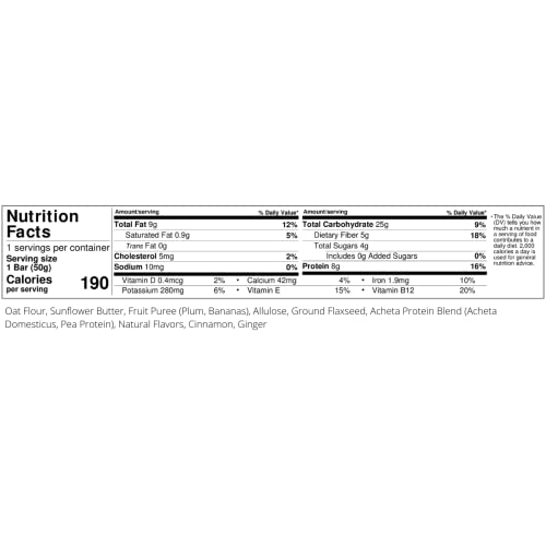 Exo Cricket Flour Protein Bars, Banana Bread, 12 Count - Image 6