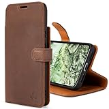 Snakehive Leather Wallet Phone Case for Google Pixel 8 || Vintage Wallet || Genuine Leather with Viewing Stand & 3 Card Holder || Flip Folio Cover with Card Slot (Brown)