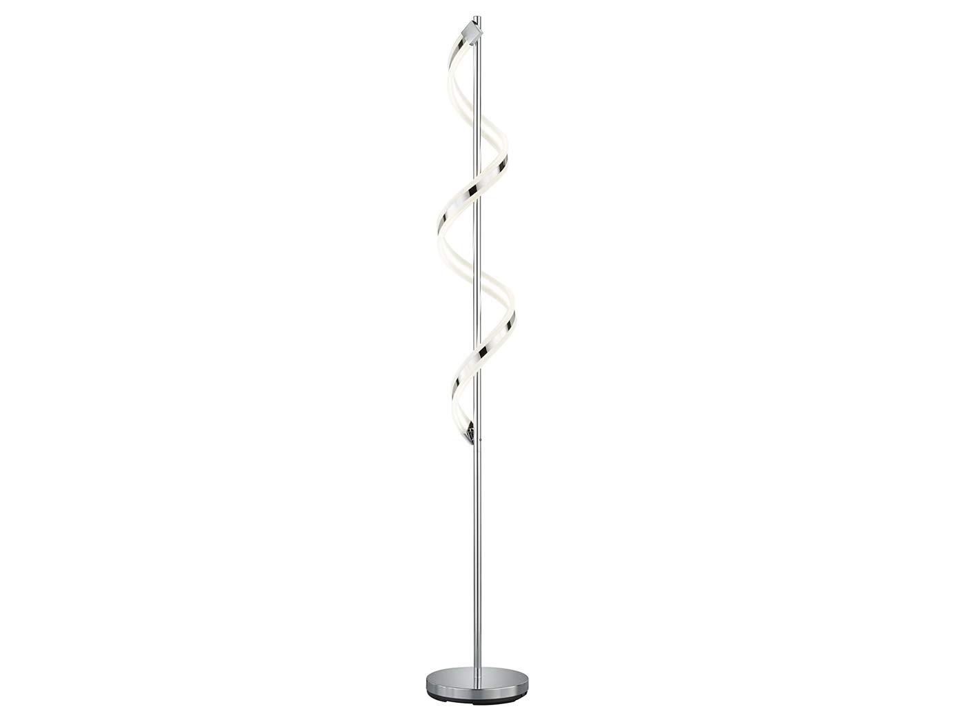 Trio Leuchten Sydney 472910106 lampa podłogowa LED chromowana metalowa z 20 W LED