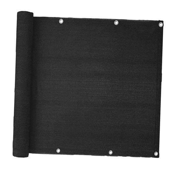 MERISHOPP 3xCommercial Fence Privacy Screen Windproof Cooling for Balcony Patio Pool Black|Home & Garden|Yard, Garden & Outdoor Living|Garden Fencing|Privacy Screens, Windscreens