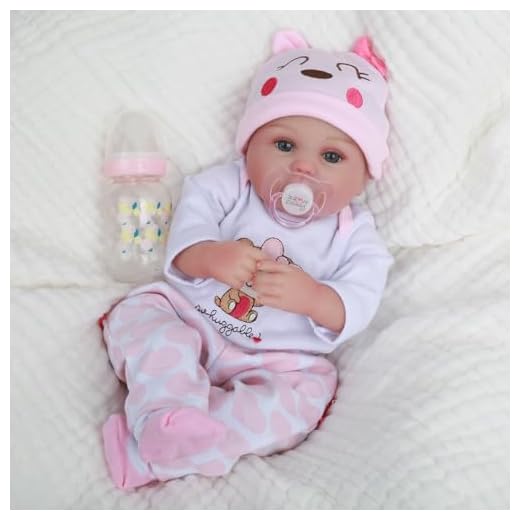 CHAREX Reborn Baby Dolls Girl - 16 Inches Realistic Soft Vinyl Newborn Baby Doll That Look Real, Best Toy for Kids Ages 3+