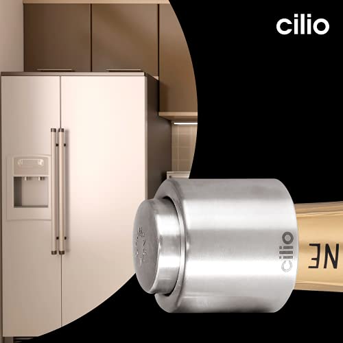 Cilio Stainless Steel Champagne Sealer, Bottle Stopper For Sealing Champagne Bottles Large #TOP4