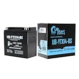 Replacement for 2006 Suzuki LT-F400 Eiger 2WD, F Eiger 4WD 400 CC Factory Activated, Maintenance Free, ATV Battery - 12V, 12AH, UB-YTX14-BS