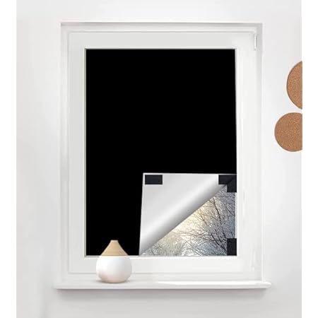 Fenster-Verdunkelungsrolle 145x100 Cm - Bohrfrei & Tragbare Lösung Für Besseren Schlaf