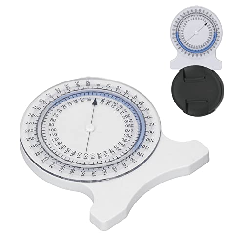 Generic Inclinometer Gauge for Physical Therapy with 360° Rotation Accurate Measurements, Widely Used for Neck Shoulder Hip Wrist Back (Blue)