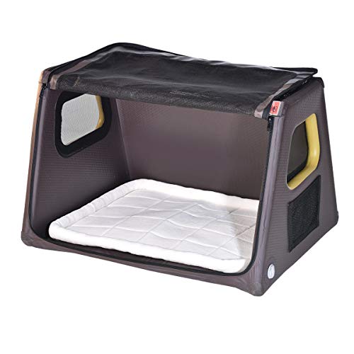 TAMI - Aufblasbares Hundebox XL - Dog Box Hundetransportbox Hund Autotransportbox Transportbox Falbare Hundekäfig
