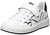 Sneaker per Bambina Primigi Colin, Scarpe Da Ginnastica Bambine E Ragazze, Bianco Nero, 30 EU