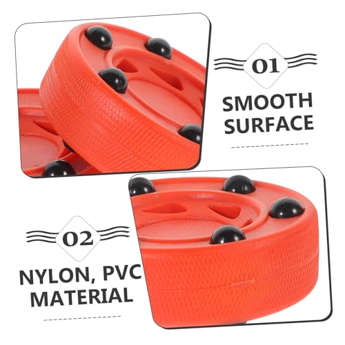 Balacoo Bandeja De Teclado Puck Sob A Mesa 4 Unidades Hóquei De Rua Saco De Armazenamento De Leite M