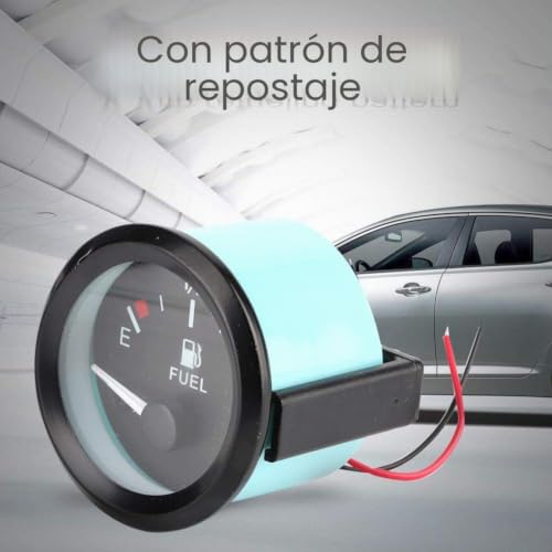 Medidor de nivel de combustible de 52 mm para instalación universal en paneles de instrumentos 3
