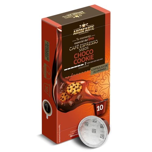 Café en cápsulas espresso choco cookie Arom'arte de Dia caja 10 unidades