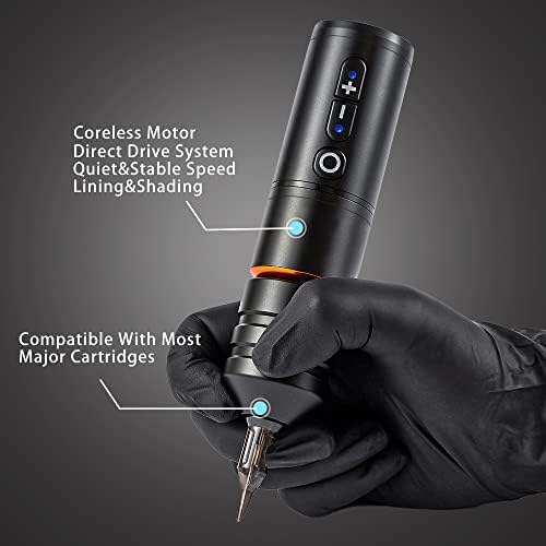 Amazon | Ambition Ninja Pro ワイヤレス タトゥーマシンキット