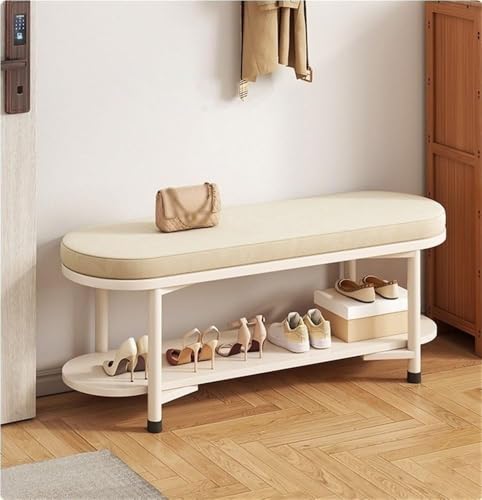 Étagère à chaussures moderne avec banc assise pour optimiser les petits espaces