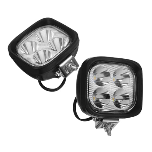 Abaodam 2 pezzi Faro LED per Carrello Elevatore Luce Lavoro Superluminoso Alta Efficienza Consumo Basso Facile Installazione per Vari Modelli