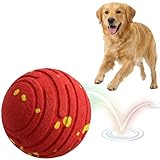 TBC PET Interactive Dog Toys, Smart Interactive Dog Ball with 3 Modes, Auto-Moving&Bouncing, High-Resilience&Chew Resistant E-TPU Dog Ball, IPX6 Waterproof, Indoor&Outdoor Use, Rolling Ball Dogs