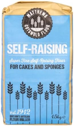 Matthews Cotswold Self Raising Flour - 1.5kg Bag (Single Bag)