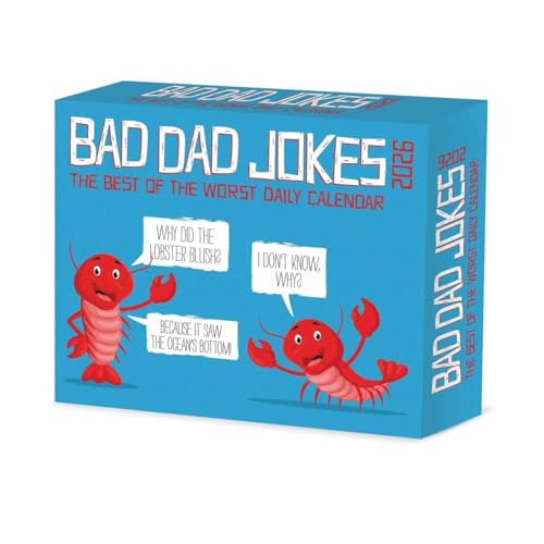Bad Dad Jokes 2026 Box Calendar