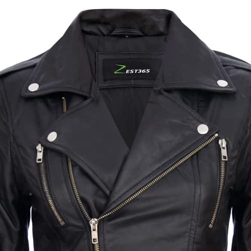 Veste noire de qualité supérieure aux finitions soignées et durables