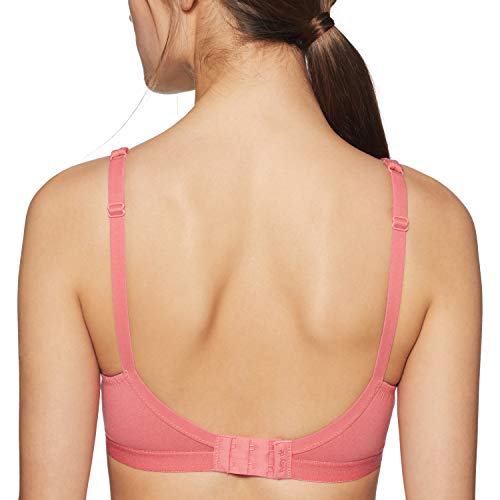 Image of Amante Every de Black Solid Non-Wired Non Padded Everyday Bra