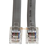 Cmple - Phone Cable, RJ12 (6P6C), Straight -14 Feet (Data)