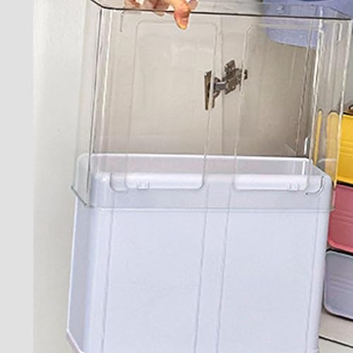 Boîte de rangement à compartiments multiples en PET transparent pour placard - 7