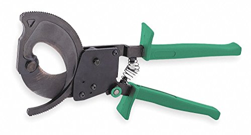 Ratchet Cable Cutter, Center Cut, 13-3/4In