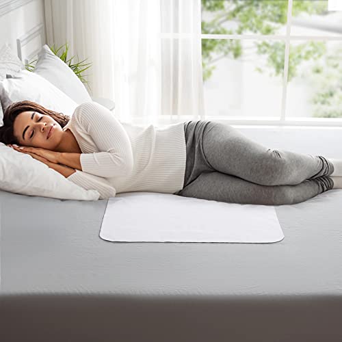 Luluway Waterproof Crib Mattress Protector Pad Incontinence Bed Pads Flannel Crib Protector Pad Reusable 100% Water Resistant Cotton Mattress Protector Pad For Bed thumb #2