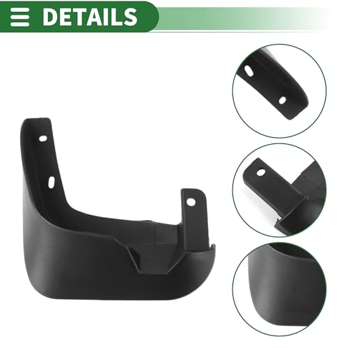 Image of Motoforti Mud Flaps Splash Guards Mud Guards for Chevrolet Lova 2006-2015 W /Mount Accessories