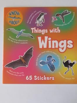 Paperback Things with Wings Stickerbook Book