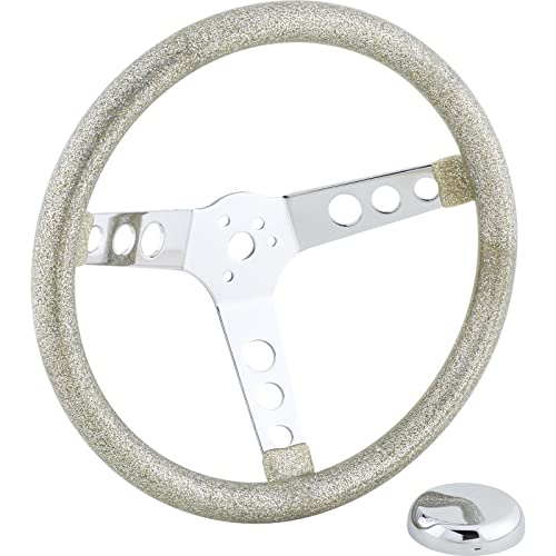 Speedway Motors 13 Inch Silver Metalflake Wheel