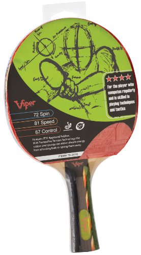 Raqueta/raquete de tênis de mesa Viper