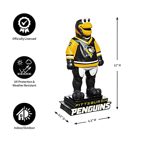 Team Sports America Nhl Pittsburgh Penguins Fun Colorful Mascot Statue 12 Inches Tall #TOP3
