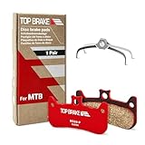 TOP BRAKE Disc Bike Brake Pads for Formula Cura 4 (Performance (Ceramic Compound)-Red)