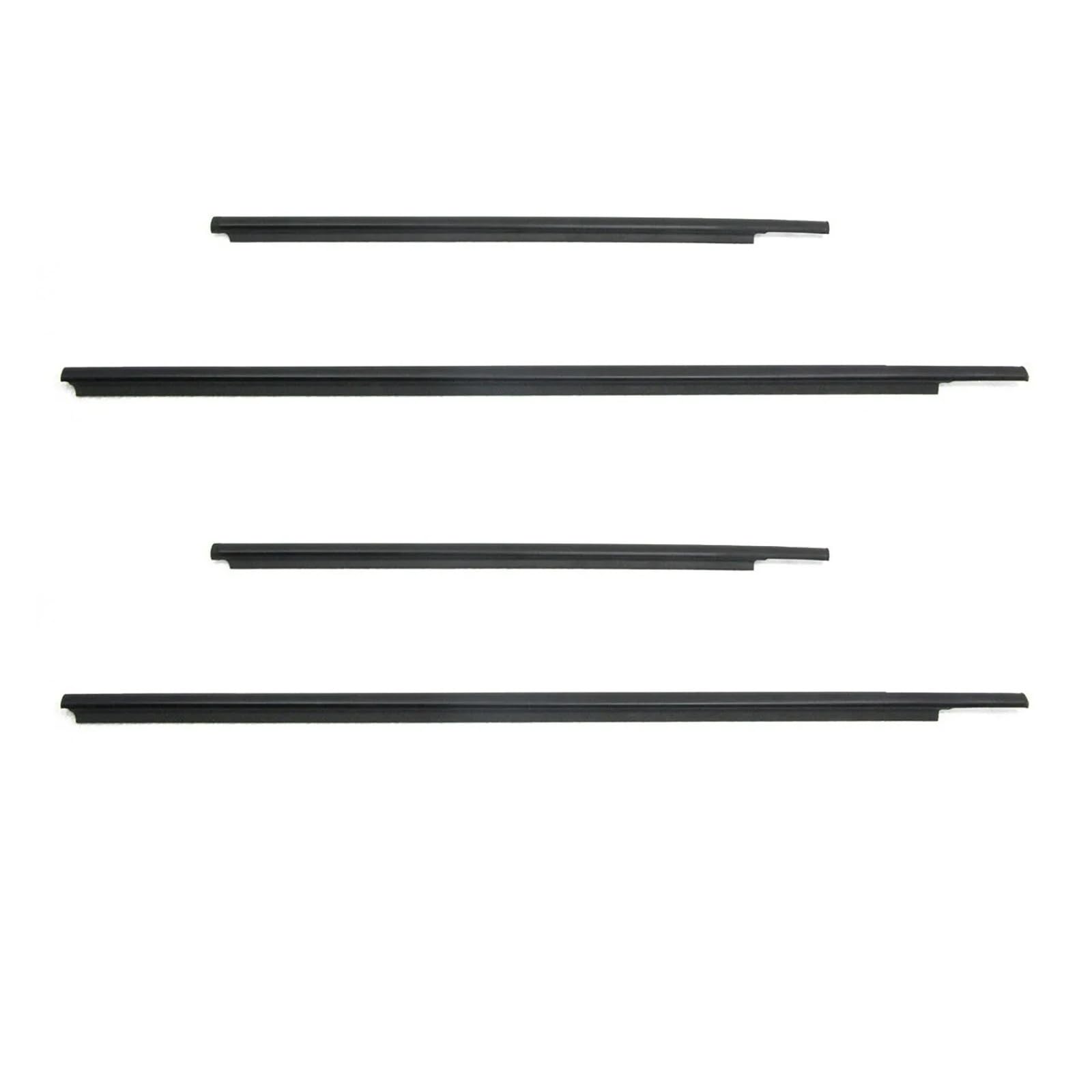 Sifusm 08-13 Rubber Seal 4Pcs Car Window Weather Strip Waterproof Pressure Sealing Weatherstrip For Toyota For Vios 2002-2015 2016 2017 2018 Strip(08-13)
