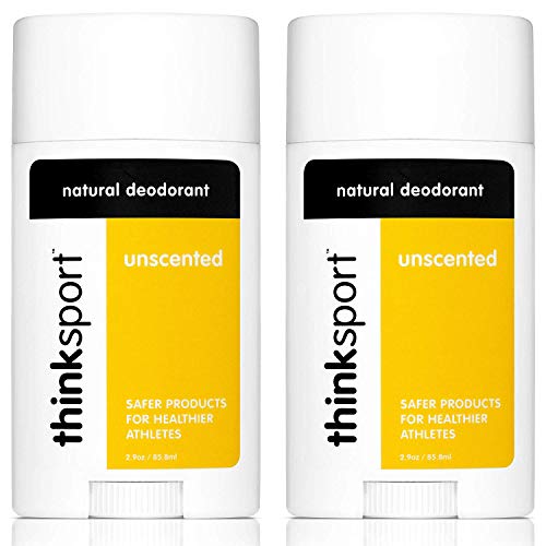 Thinksport Deodorant, Unscented (2.9 ounce) (2 pack)
