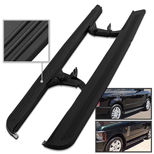 Spec-D Tuning Nerf Side Step Bar Running Board Black Compatible with Land Rover Range Rover Hse Sport L322 2003-2012 Spec-D Tuning Nerf Side Step Bar Running Board Black Compatible with Land Rover Range Rover Hse Sport L322 2003-2012